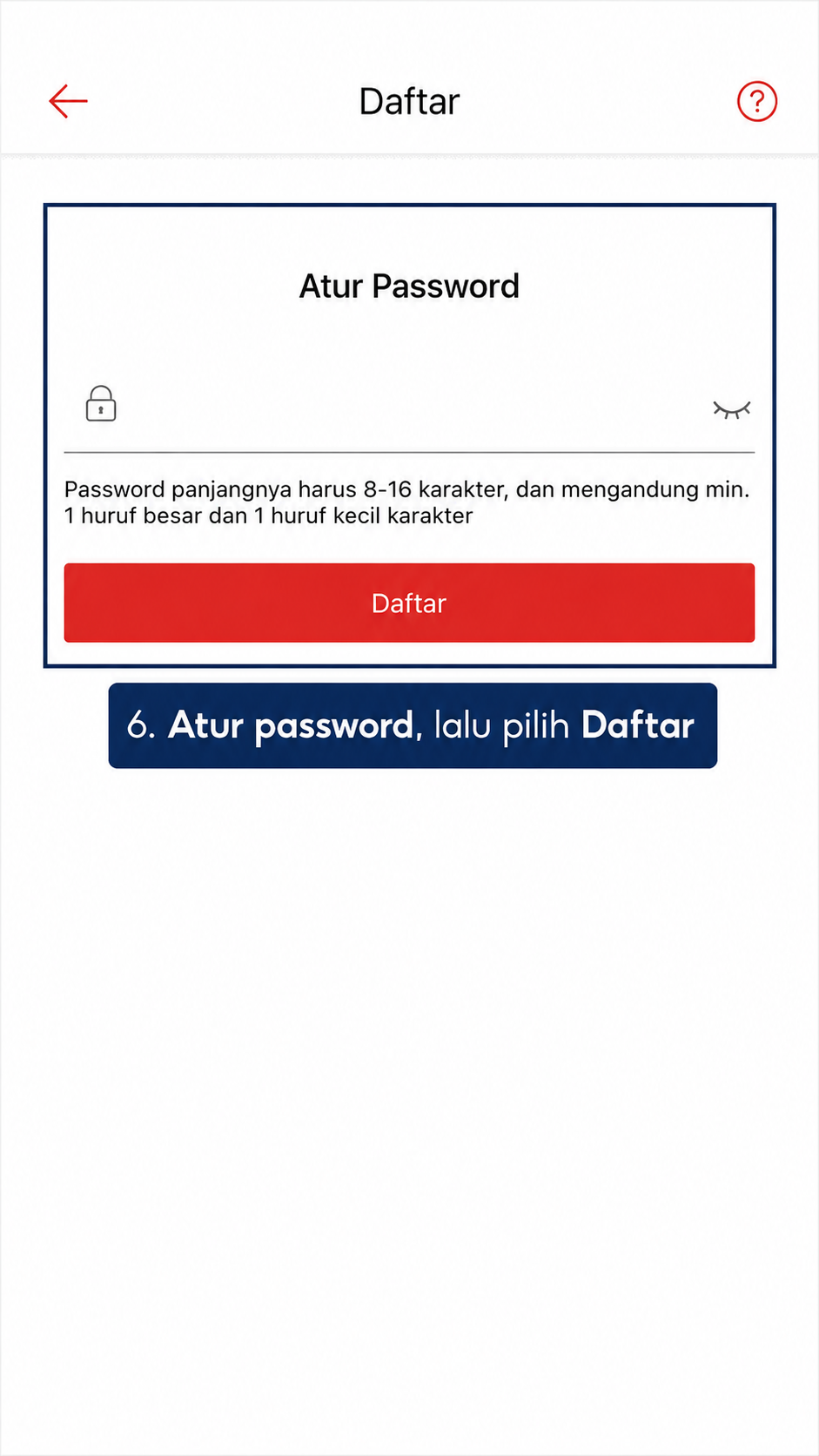 Langkah 6 dari 6 menyelesaikan pendaftaran toko Shopee melalui aplikasi mobile